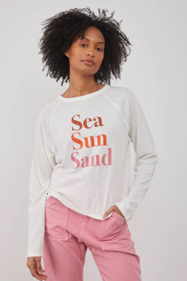 Long Sleeve Tee - See Sun Sand