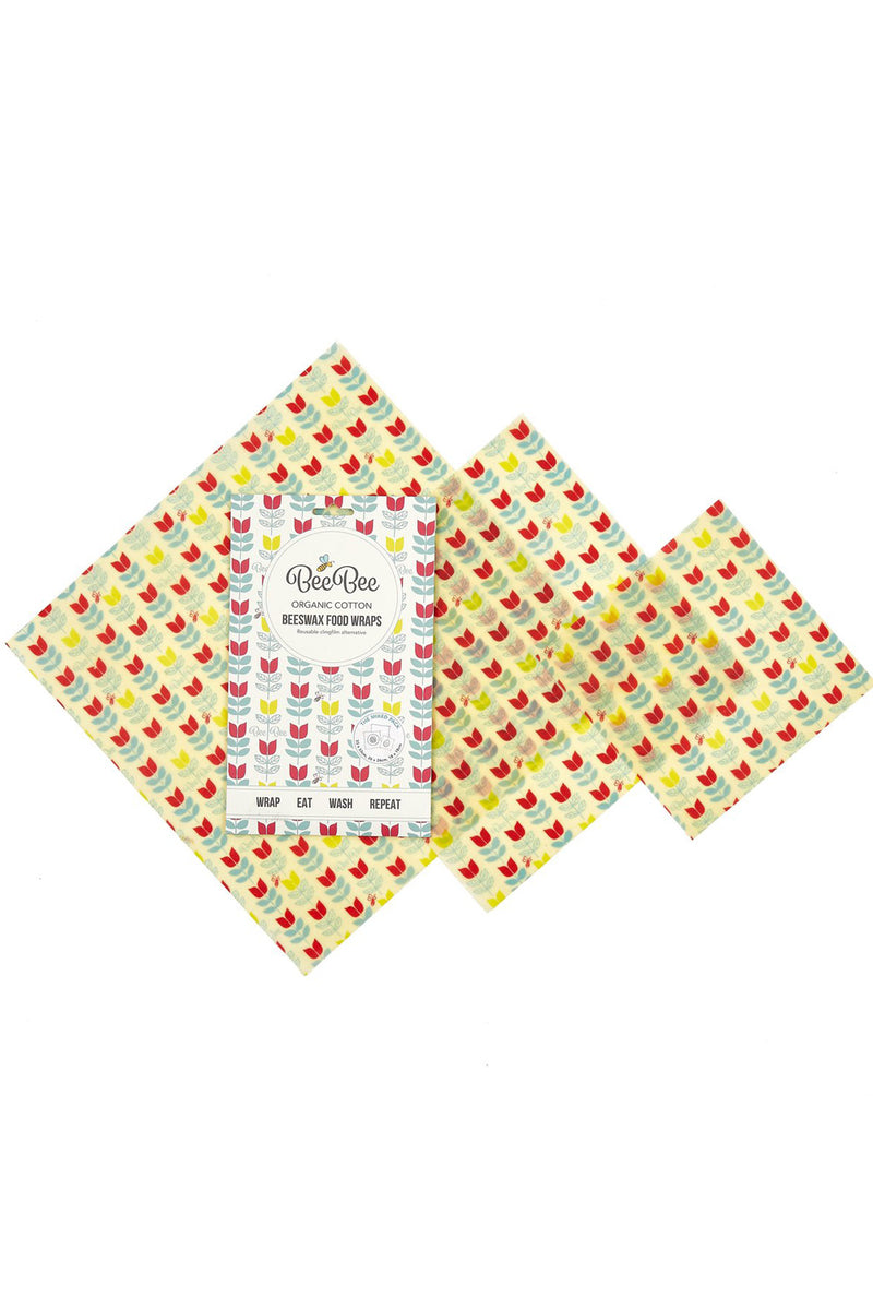Beeswax Wraps Mixed Pack 3PC