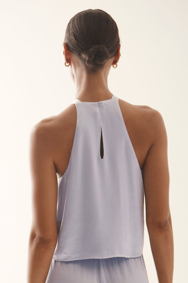 Pleated Front Halter