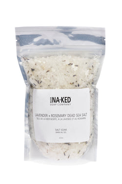 Lavender & Rosemary Salt Soak - 472ml
