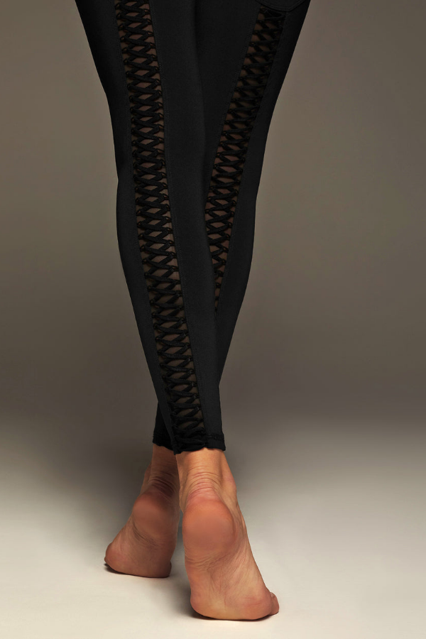 Nero Lace-Up Legging